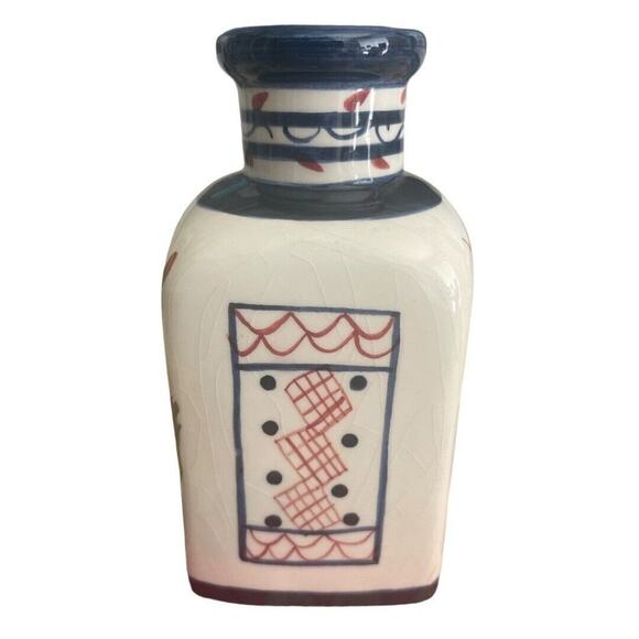 Jay Imports 5.25” Fruit Print Vase - Picture 4 of 6